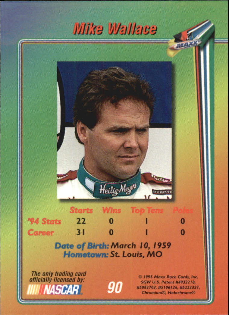 B1365- 1995 Maxx Premier Plus Racing 1-183 +Inserts -You Pick- 15+ FREE US SHIP - Picture 175 of 361