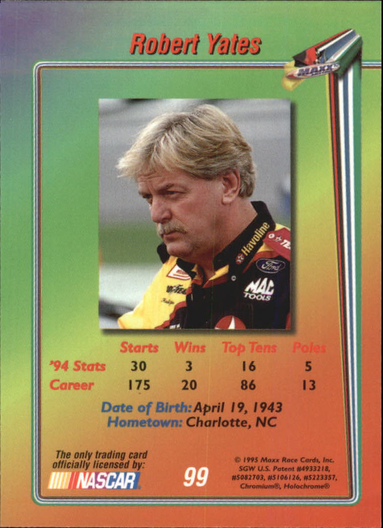 B1365- 1995 Maxx Premier Plus Racing 1-183 +Inserts -You Pick- 15+ FREE US SHIP - Picture 193 of 361