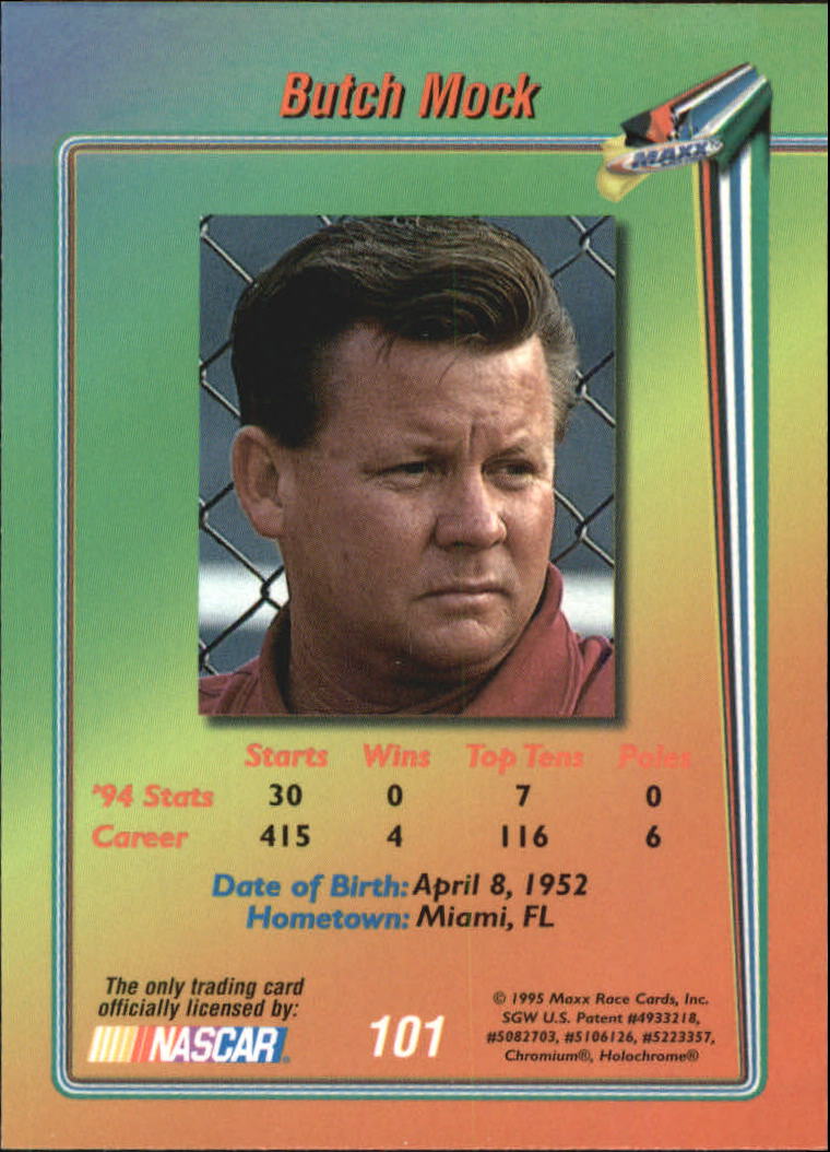 B1365- 1995 Maxx Premier Plus Racing 1-183 +Inserts -You Pick- 15+ FREE US SHIP - Picture 197 of 361