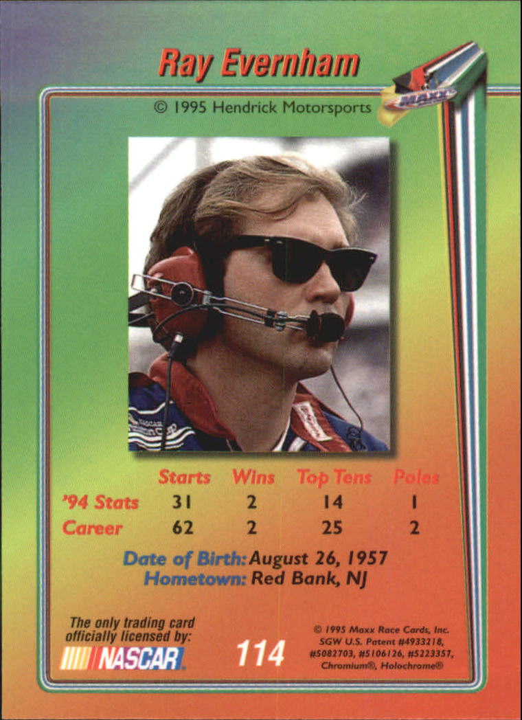 B1365- 1995 Maxx Premier Plus Racing 1-183 +Inserts -You Pick- 15+ FREE US SHIP - Picture 223 of 361