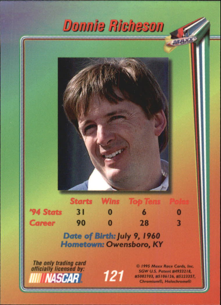 B1365- 1995 Maxx Premier Plus Racing 1-183 +Inserts -You Pick- 15+ FREE US SHIP - Picture 237 of 361