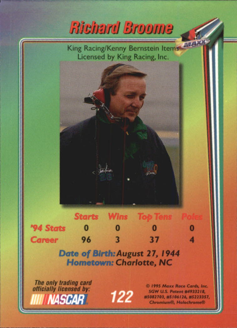 B1365- 1995 Maxx Premier Plus Racing 1-183 +Inserts -You Pick- 15+ FREE US SHIP - Picture 239 of 361