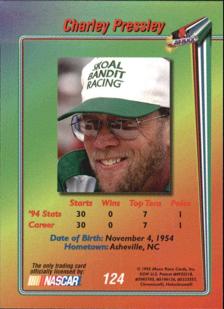 B1365- 1995 Maxx Premier Plus Racing 1-183 +Inserts -You Pick- 15+ FREE US SHIP - Picture 243 of 361