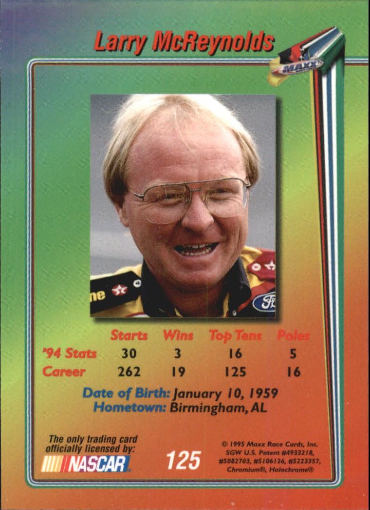 B1365- 1995 Maxx Premier Plus Racing 1-183 +Inserts -You Pick- 15+ FREE US SHIP - Picture 245 of 361