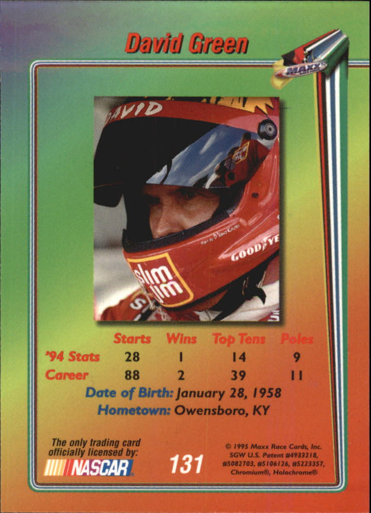 B1365- 1995 Maxx Premier Plus Racing 1-183 +Inserts -You Pick- 15+ FREE US SHIP - Picture 257 of 361