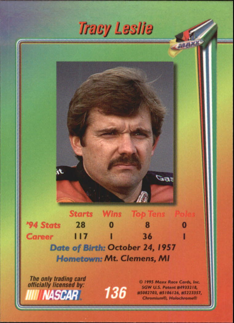 B1365- 1995 Maxx Premier Plus Racing 1-183 +Inserts -You Pick- 15+ FREE US SHIP - Picture 267 of 361