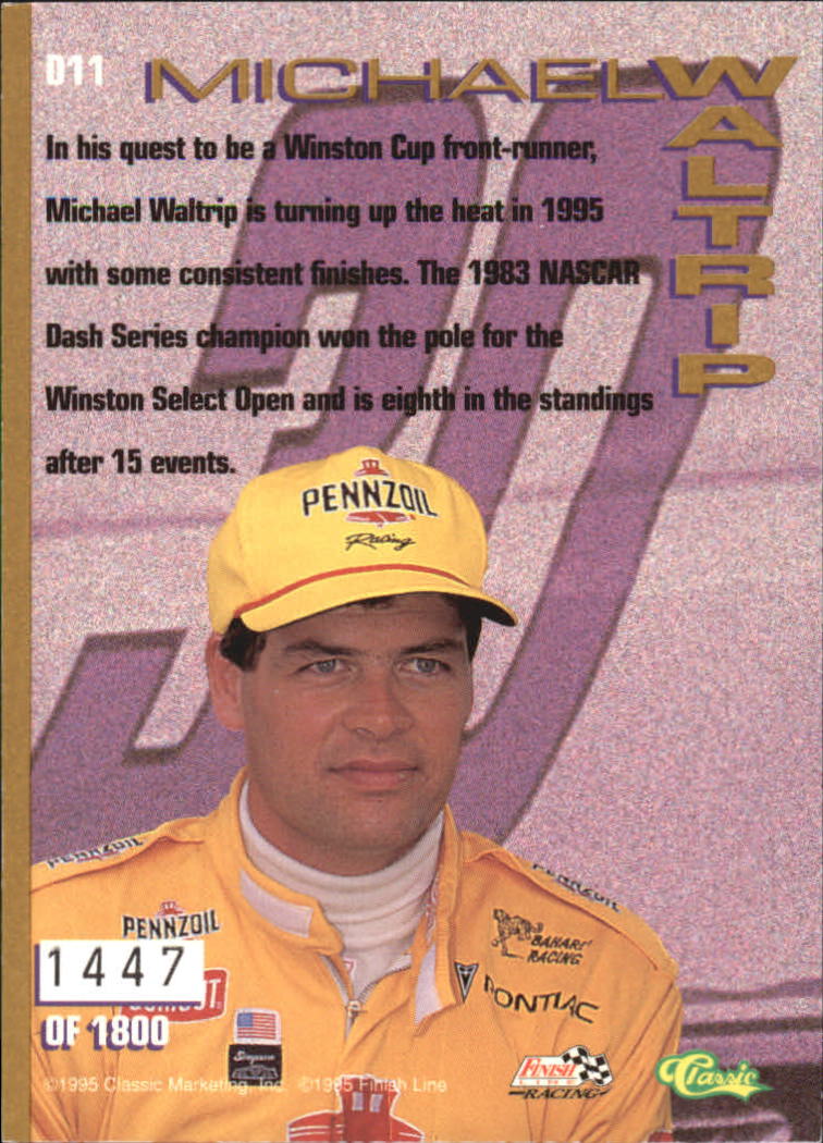 Sports Card Back
