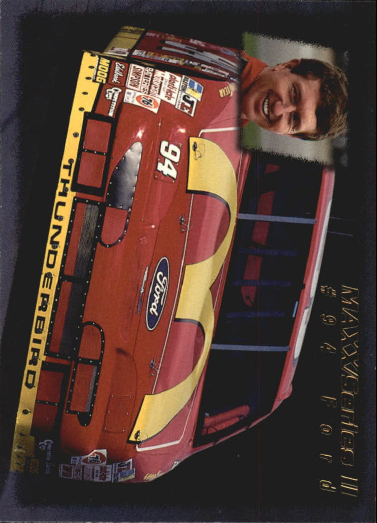 1995 Maxx #222 Bill Elliott's Car