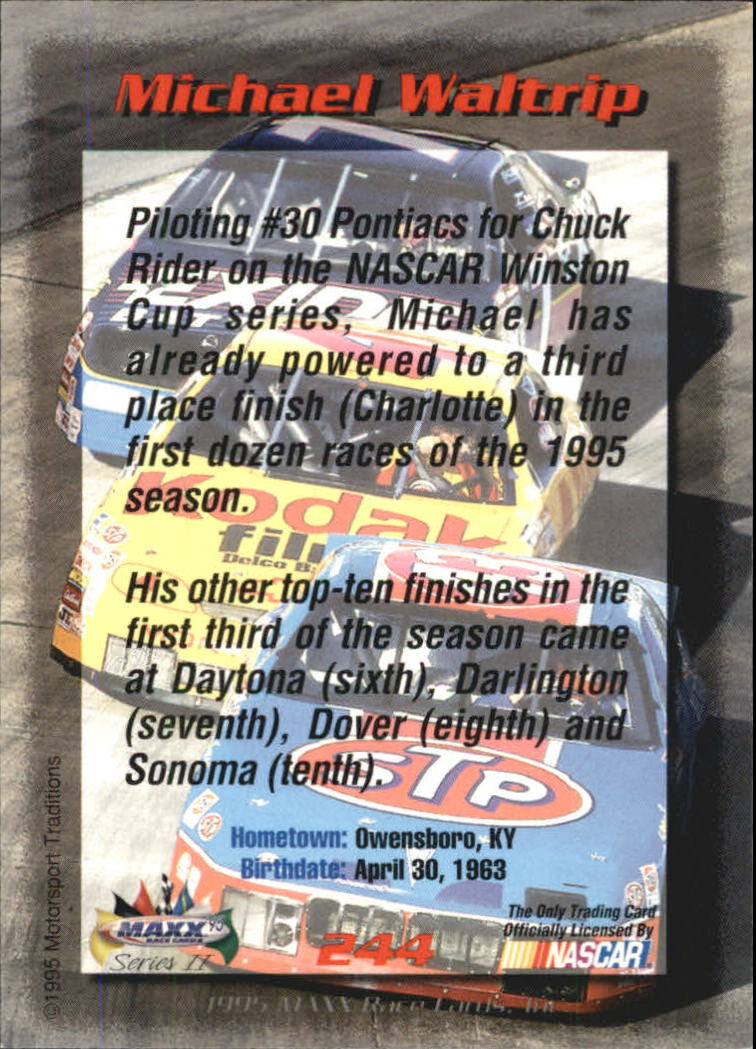Sports Card Back