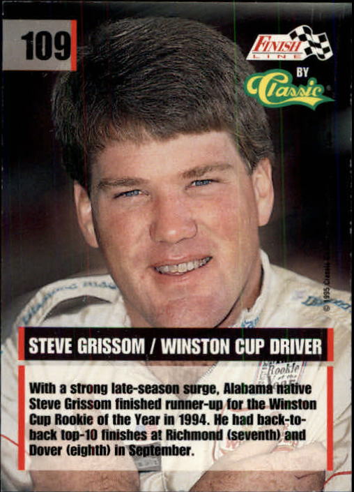 Sports Card Back