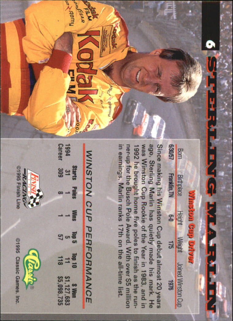 A2378- 1995 Assets Auto Racing Cards 1-50 +Inserts -You Pick- 15+ FREE US SHIP - Picture 7 of 77