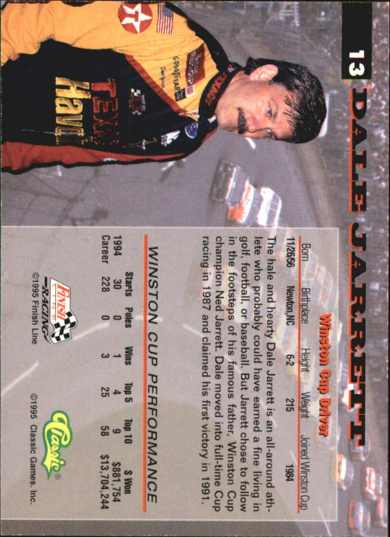A2378- 1995 Assets Auto Racing Cards 1-50 +Inserts -You Pick- 15+ FREE US SHIP - Picture 21 of 77