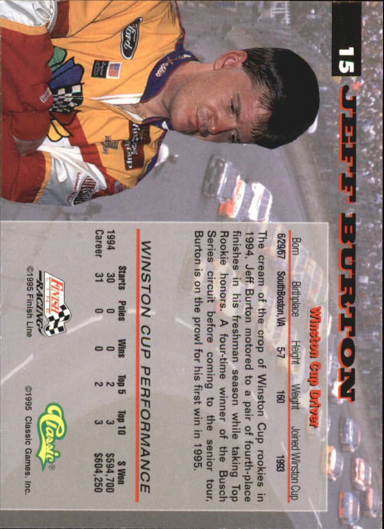 A2378- 1995 Assets Auto Racing Cards 1-50 +Inserts -You Pick- 15+ FREE US SHIP - Picture 25 of 77