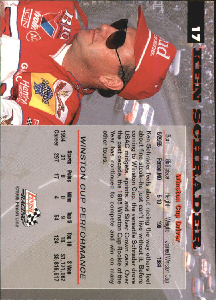 A2378- 1995 Assets Auto Racing Cards 1-50 +Inserts -You Pick- 15+ FREE US SHIP - Picture 29 of 77