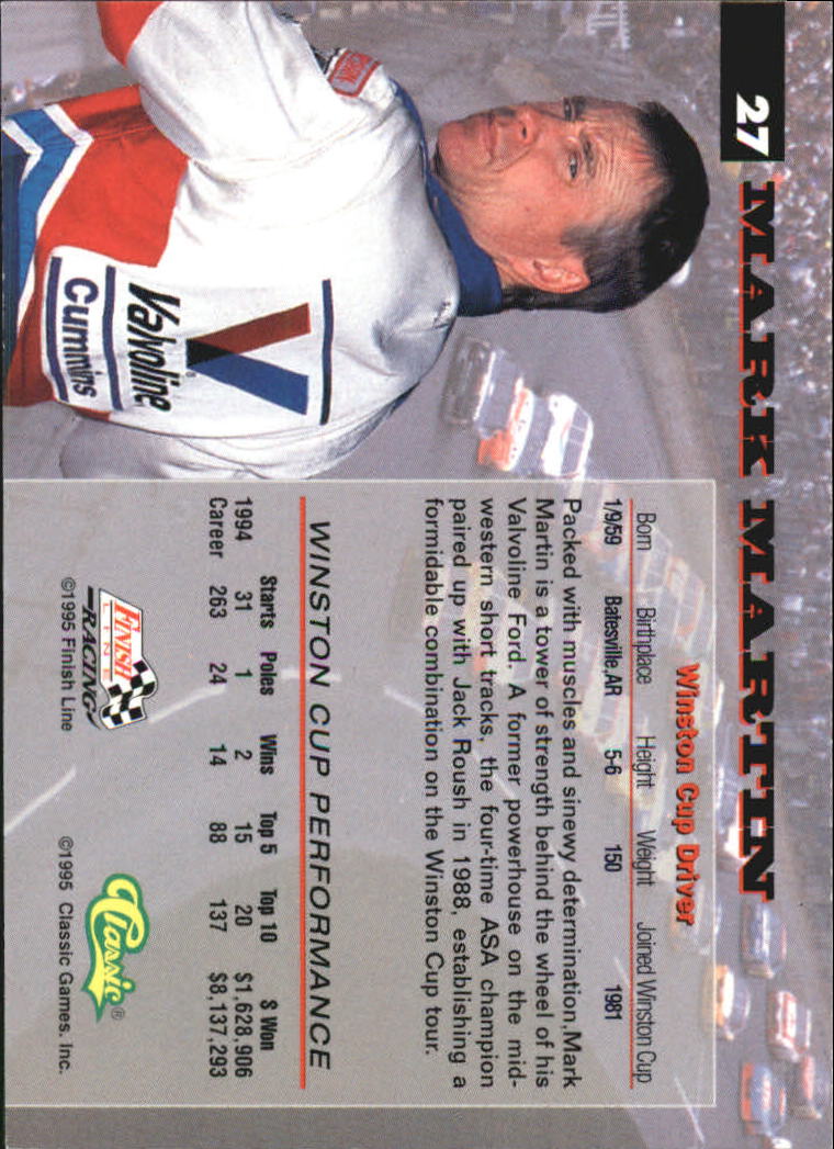 A2378- 1995 Assets Auto Racing Cards 1-50 +Inserts -You Pick- 15+ FREE US SHIP - Picture 43 of 77