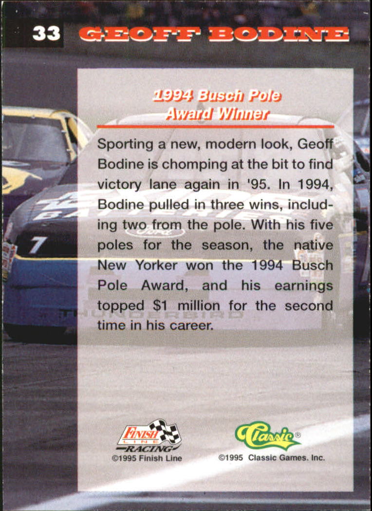 A2378- 1995 Assets Auto Racing Cards 1-50 +Inserts -You Pick- 15+ FREE US SHIP - Picture 51 of 77