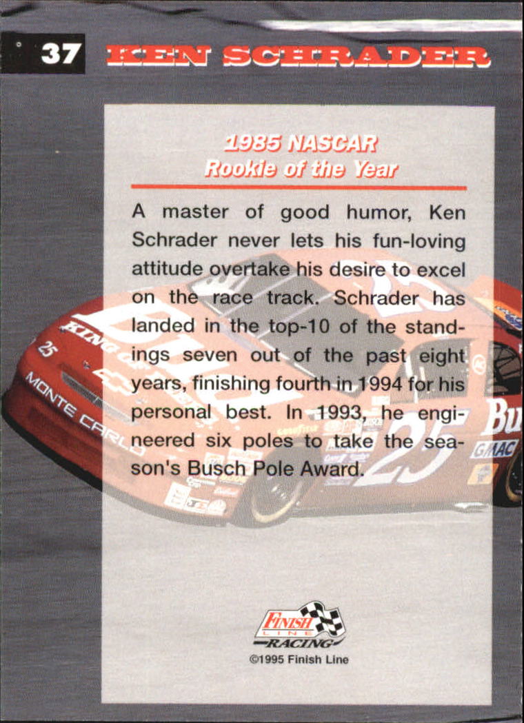 A2378- 1995 Assets Auto Racing Cards 1-50 +Inserts -You Pick- 15+ FREE US SHIP - Picture 57 of 77