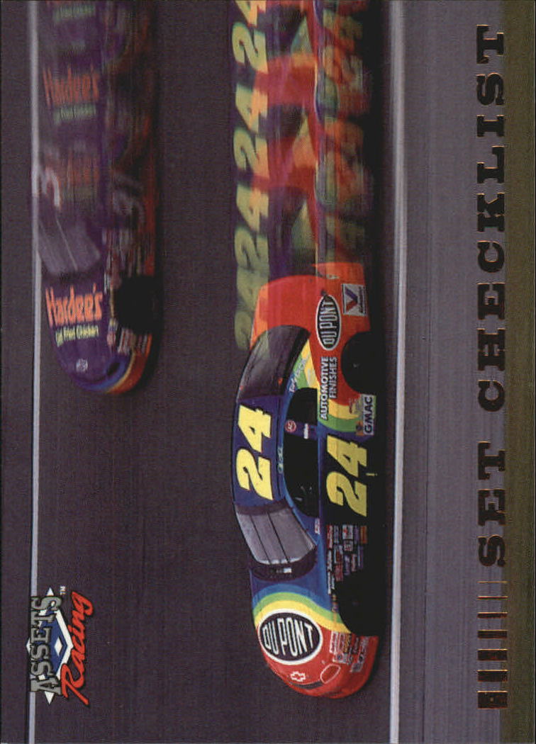 A2378- 1995 Assets Auto Racing Cards 1-50 +Inserts -You Pick- 15+ FREE US SHIP - Picture 76 of 77