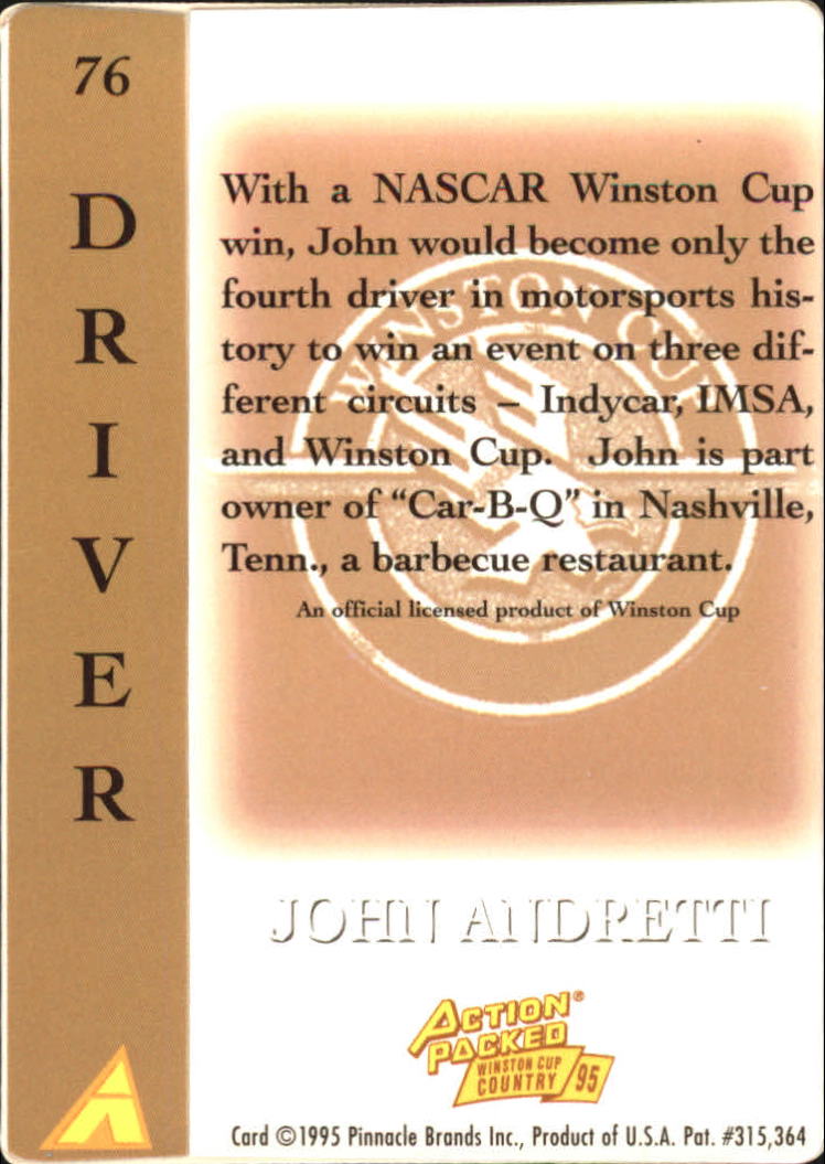 Sports Card Back
