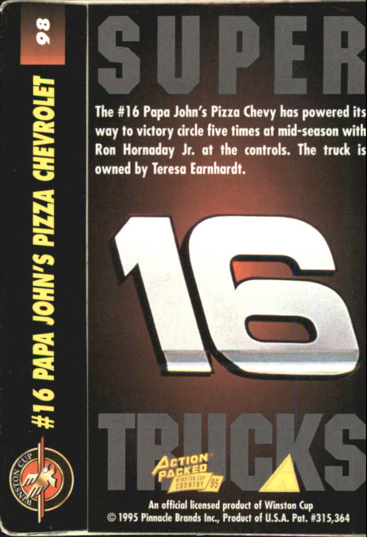 Sports Card Back
