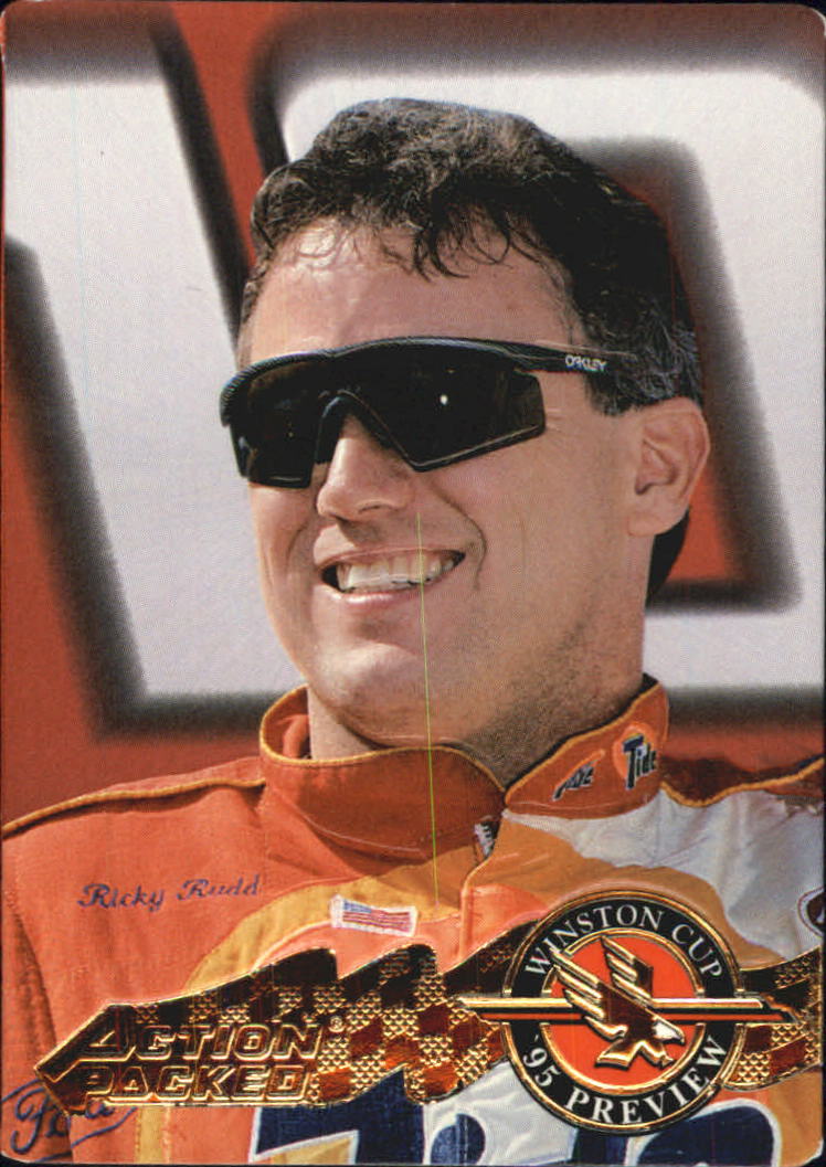1995 Action Packed Preview #17 Ricky Rudd