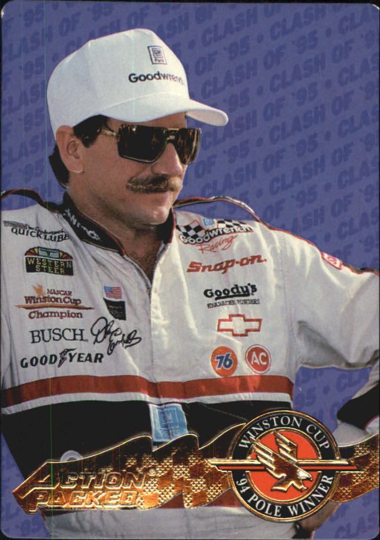 1995 Action Packed Preview #33 Dale Earnhardt PW
