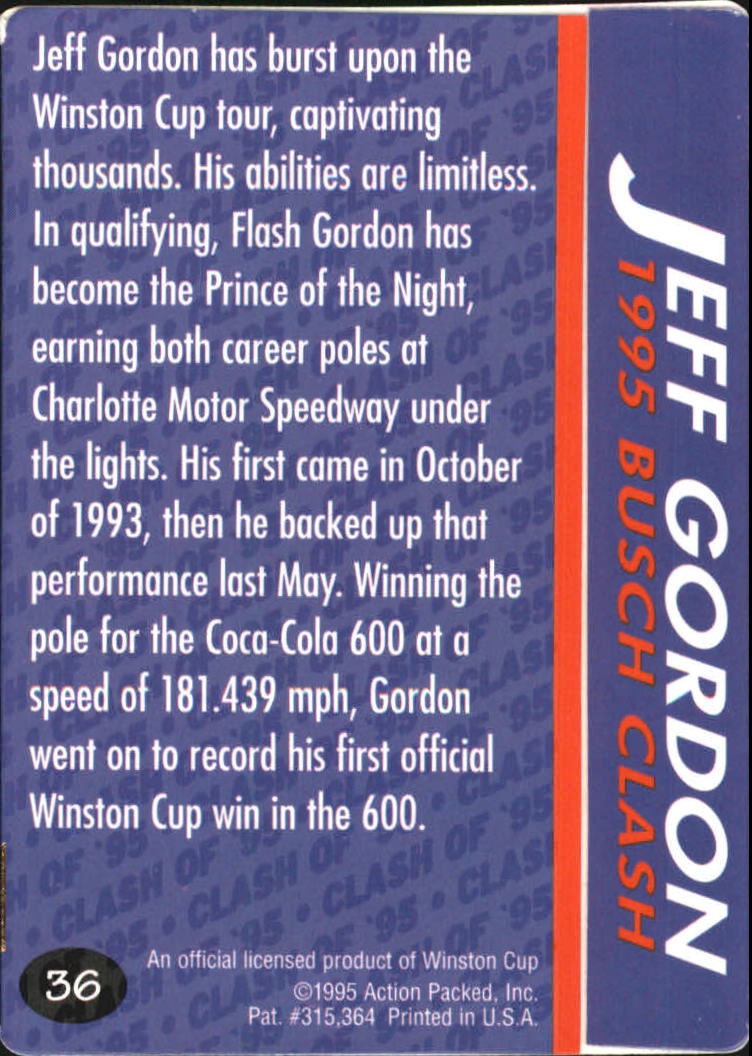 Sports Card Back