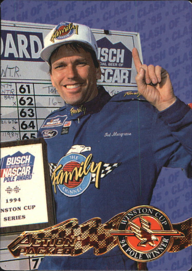 1995 Action Packed Preview #42 Ted Musgrave PW