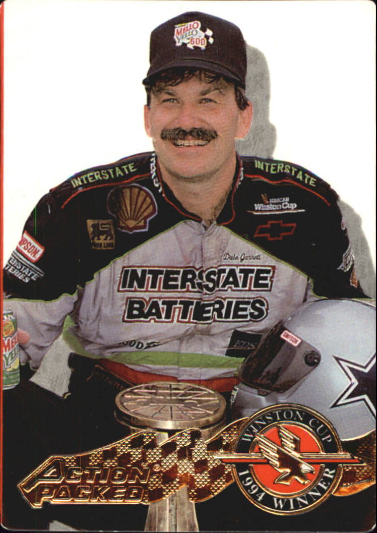 1995 Action Packed Preview #52 Dale Jarrett WIN