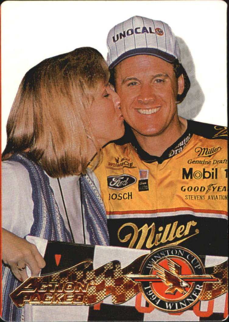 1995 Action Packed Preview #58 Rusty Wallace WIN