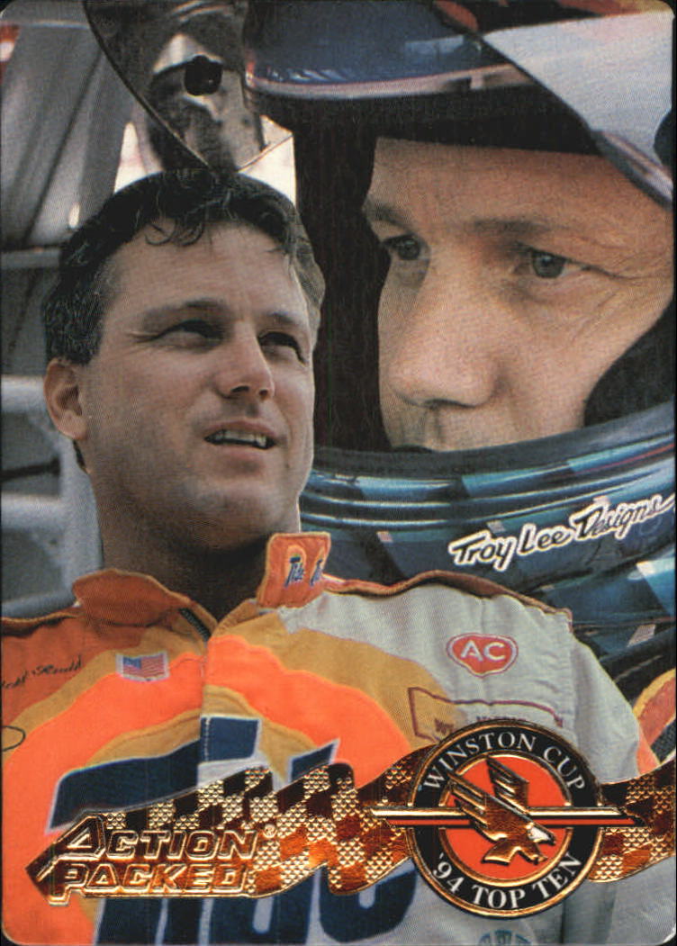 1995 Action Packed Preview #63 Ricky Rudd T10