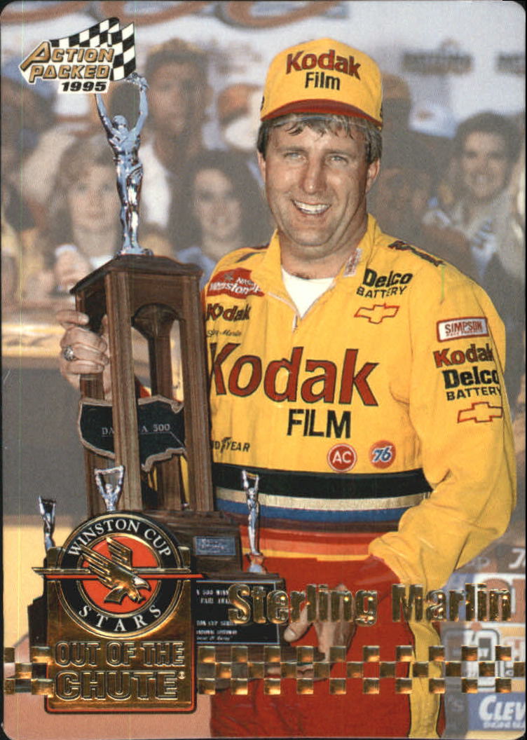 1995 Action Packed Stars #1 Sterling Marlin OC