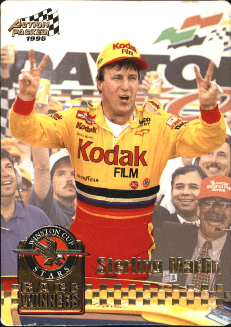 1995 Action Packed Stars #46 Sterling Marlin RW
