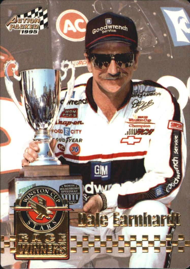 1994 Action Packed Dale Earnhardt Card - THE SHOOT