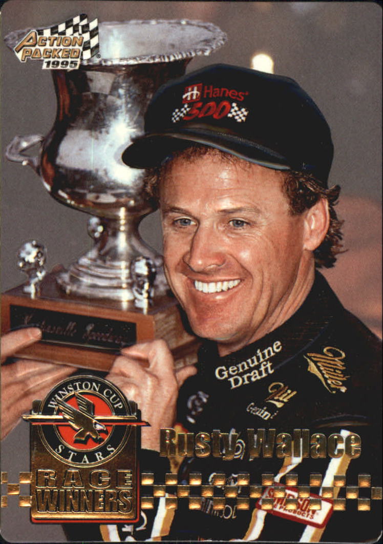 1995 Action Packed Stars #53 Rusty Wallace RW