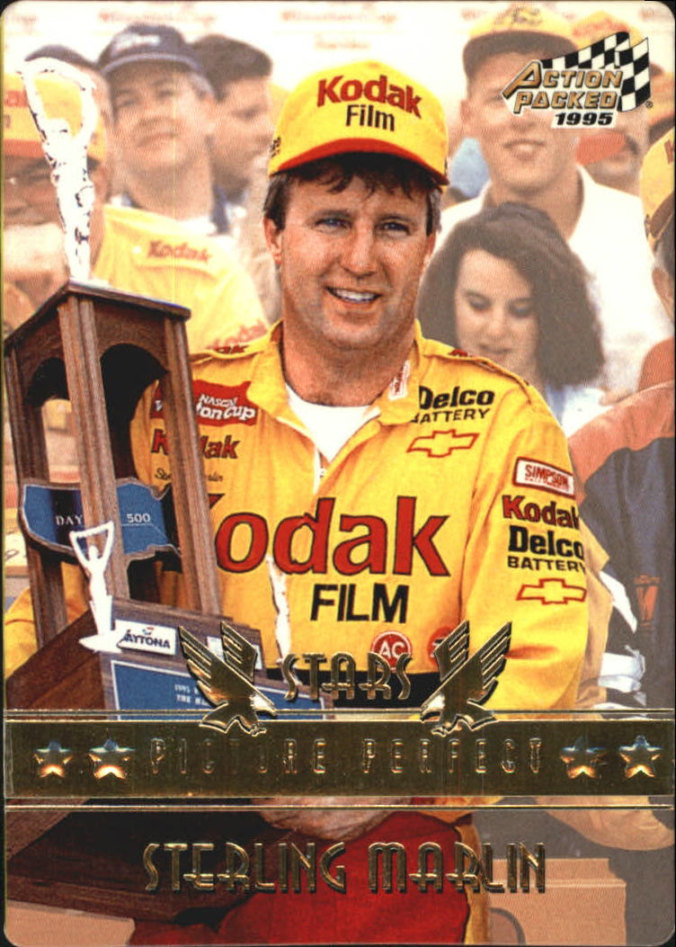 1995 Action Packed Stars #54 Sterling Marlin OC