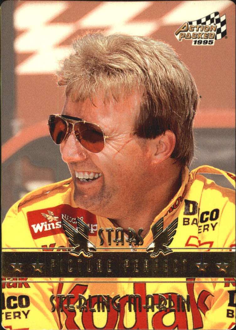 1995 Action Packed Stars #57 Sterling Marlin OC