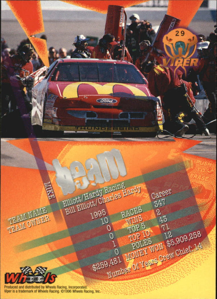 Sports Card Back