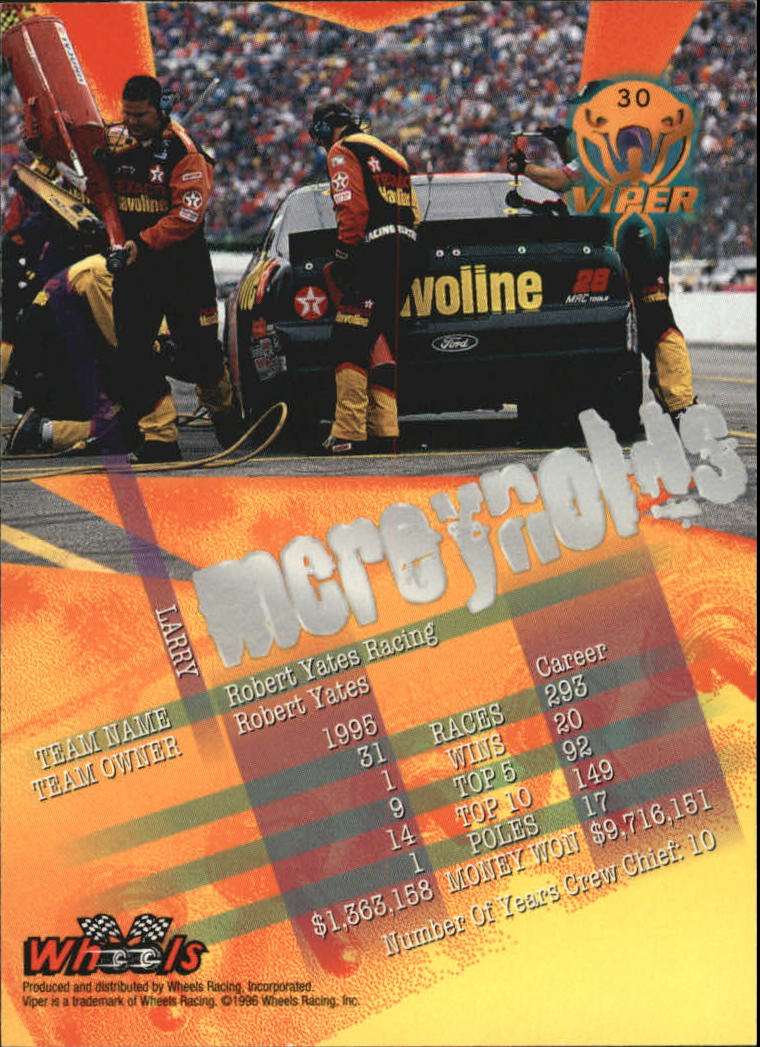 Sports Card Back
