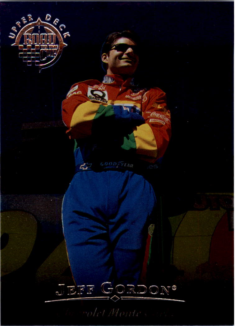 1996 Upper Deck Road To The Cup #RC1 Jeff Gordon