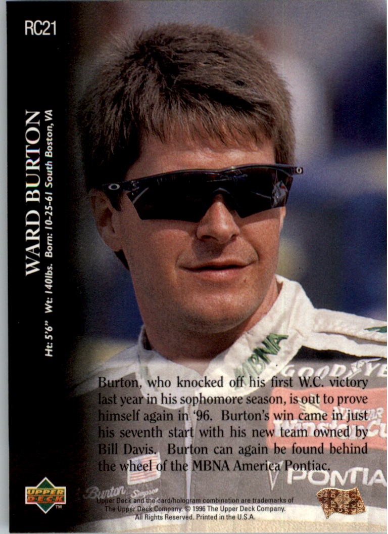 Sports Card Back