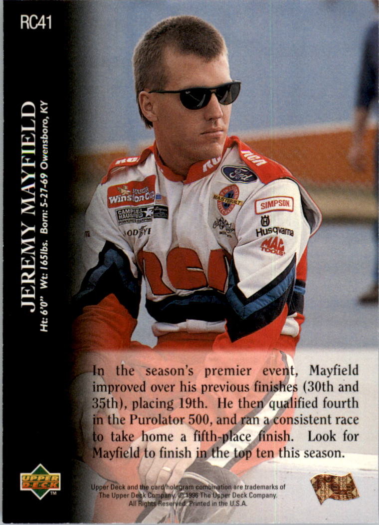 Sports Card Back