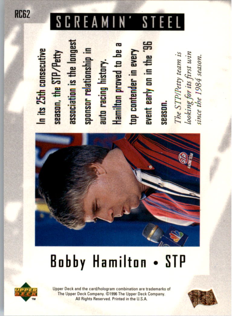 Sports Card Back