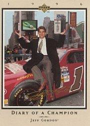 1996 Upper Deck Road To The Cup Diary of a Champion #DC8 Jeff Gordon