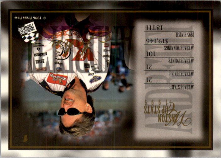 Sports Card Back