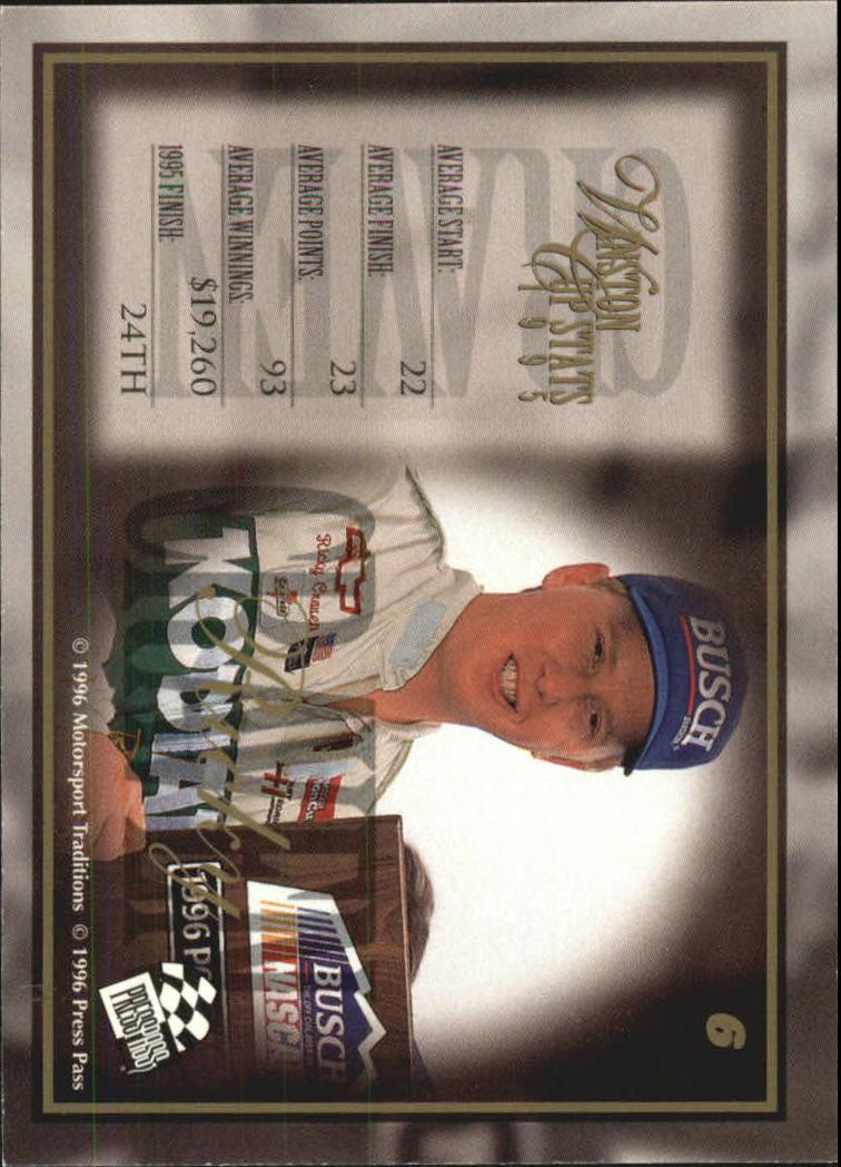 Sports Card Back