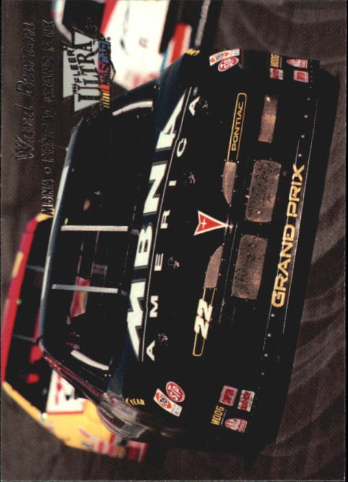 1996 Ultra #74 Ward Burton's Car