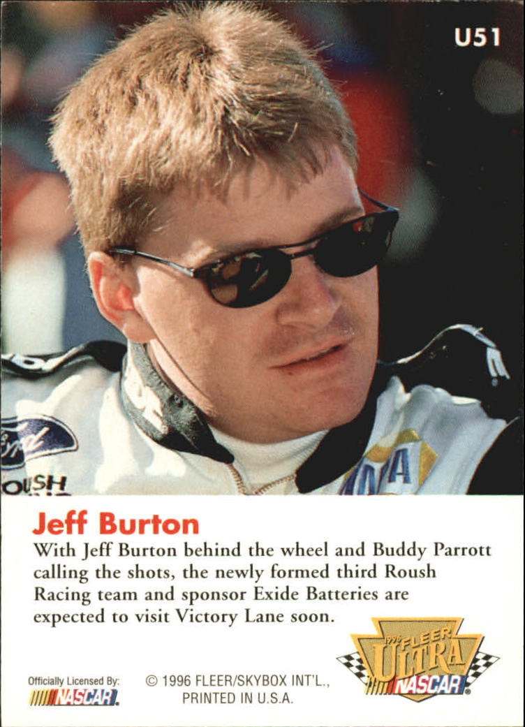 Sports Card Back