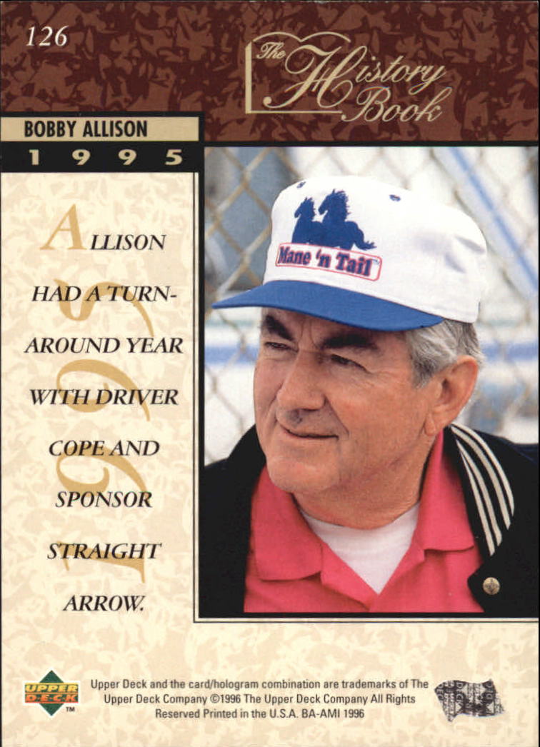 B0552- 1996 Upper Deck Racing Cards 1-150 +Inserts -You Pick- 15+ FREE US SHIP - Picture 243 of 295