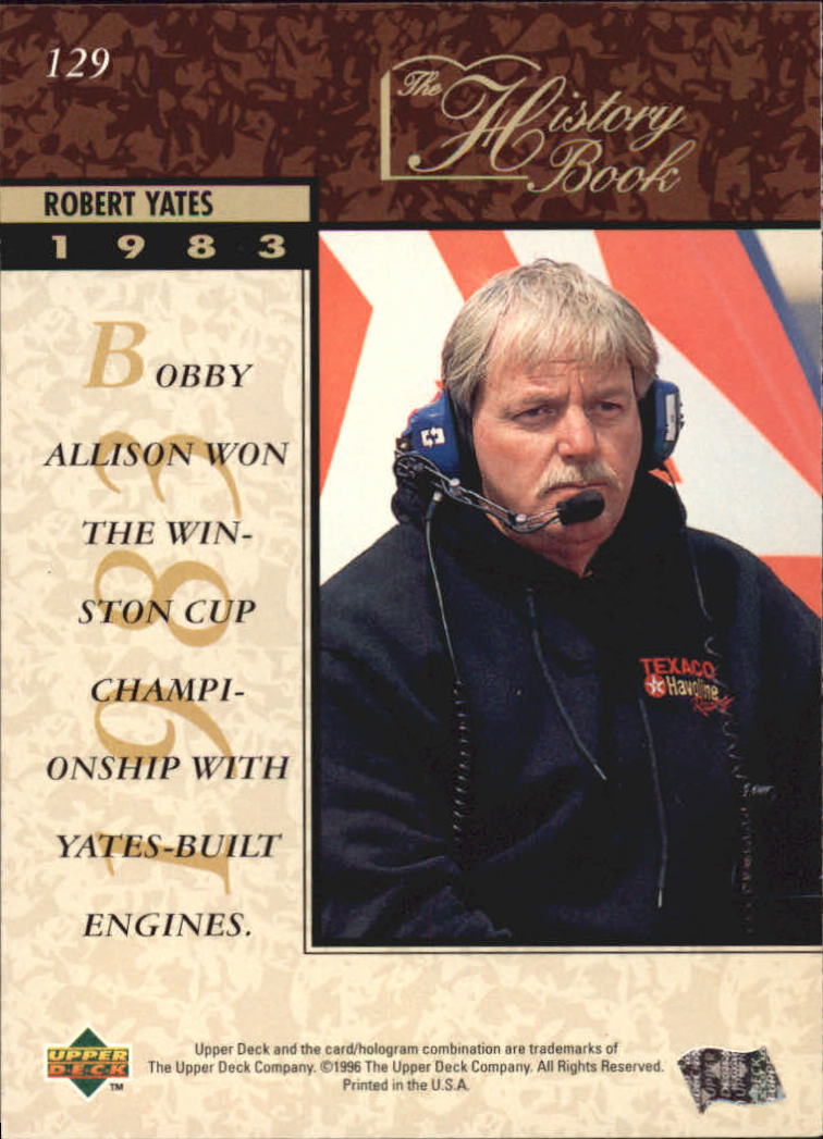 B0552- 1996 Upper Deck Racing Cards 1-150 +Inserts -You Pick- 15+ FREE US SHIP - Picture 249 of 295